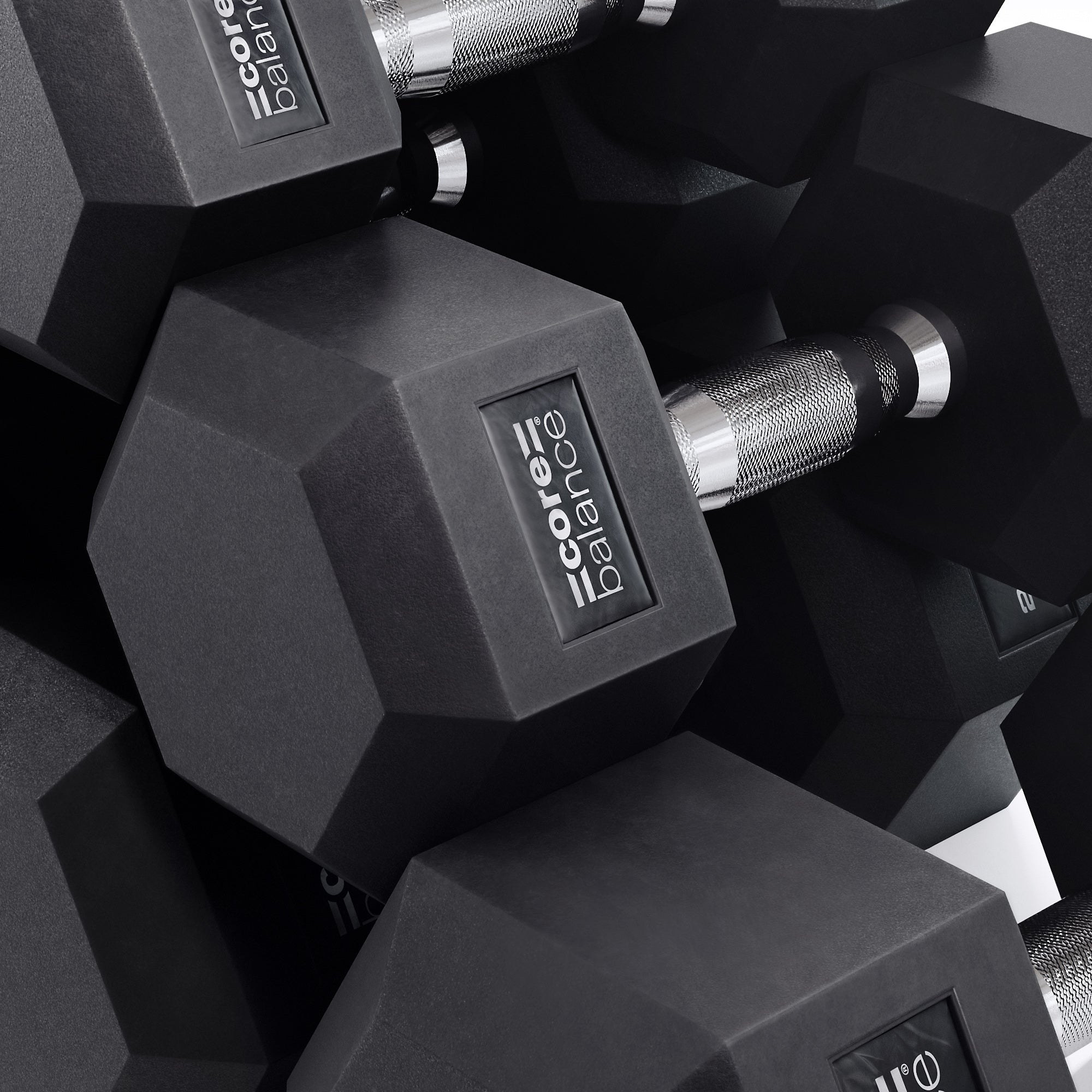 Hex Dumbbells Pro (2.5kg to 30kg)