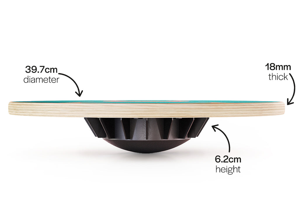 Wooden Balance Board dimension image