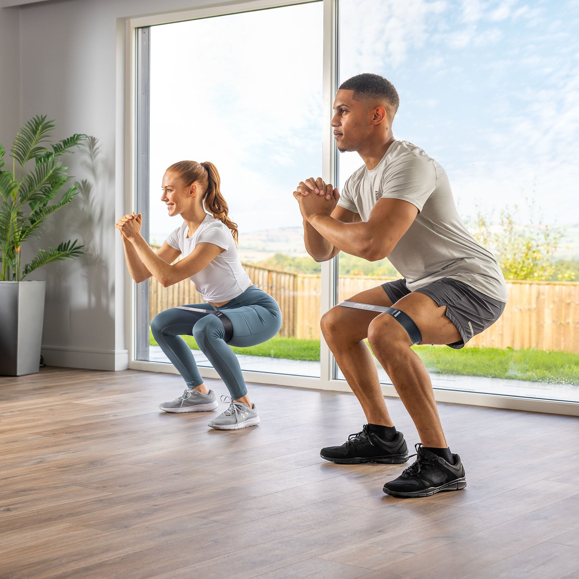 Banded Step Outs Band Resisted Side Step Up Step Band