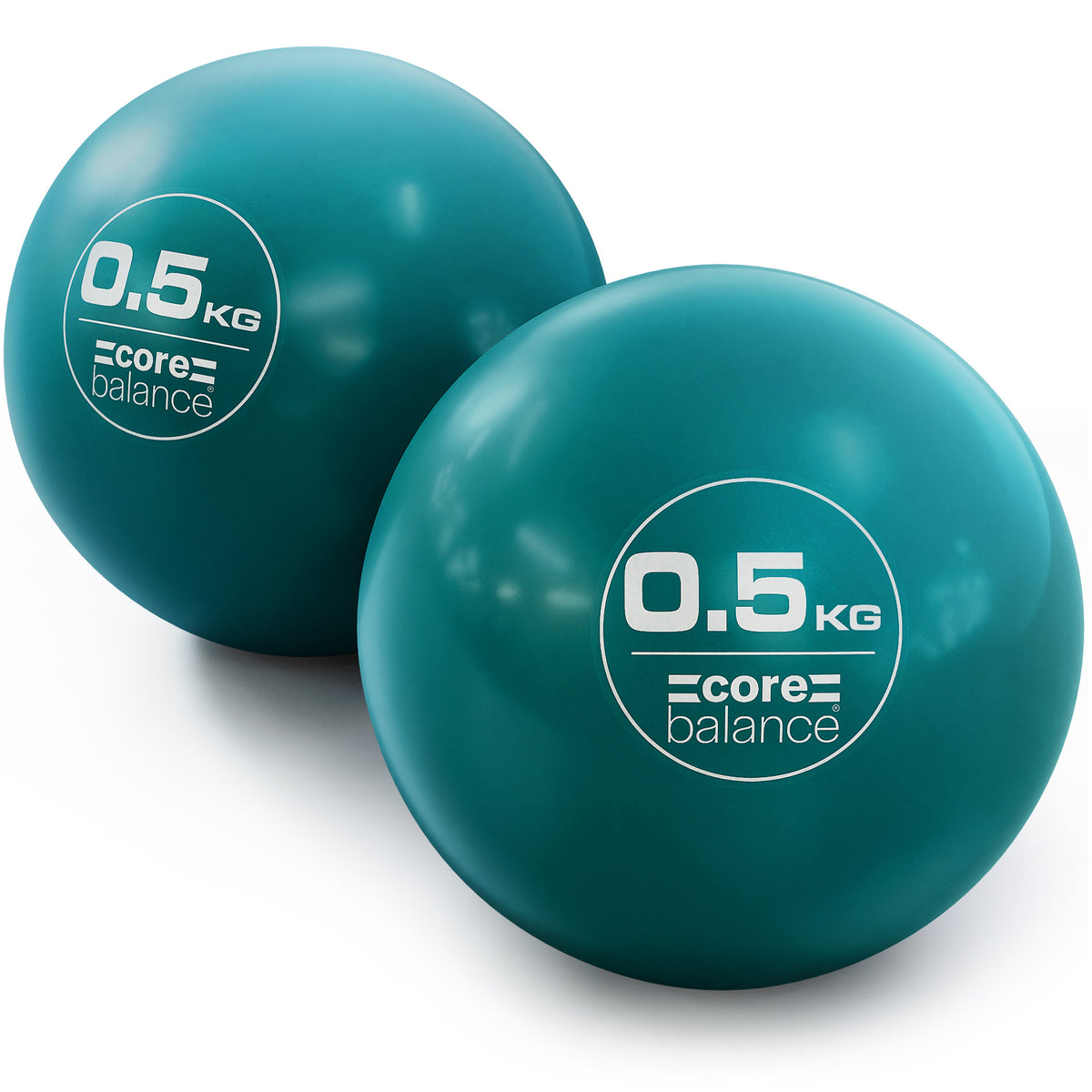 Weighted Toning Balls | 2 x 0.5kg to 1.5kg | Core Balance