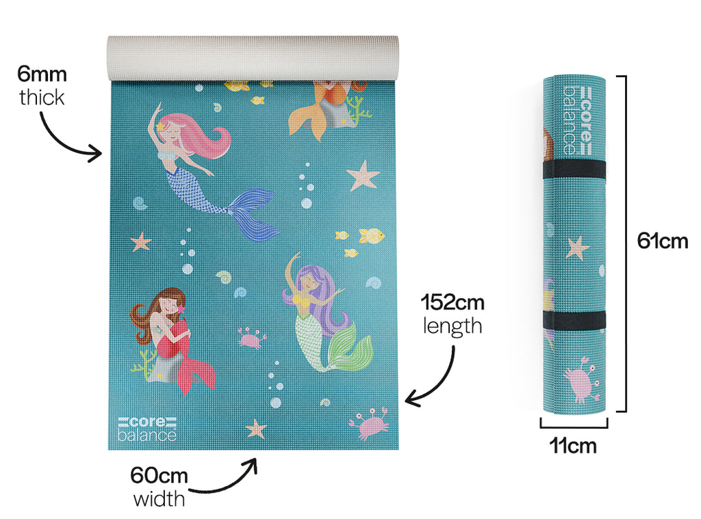 Kids Yoga Mat dimension image
